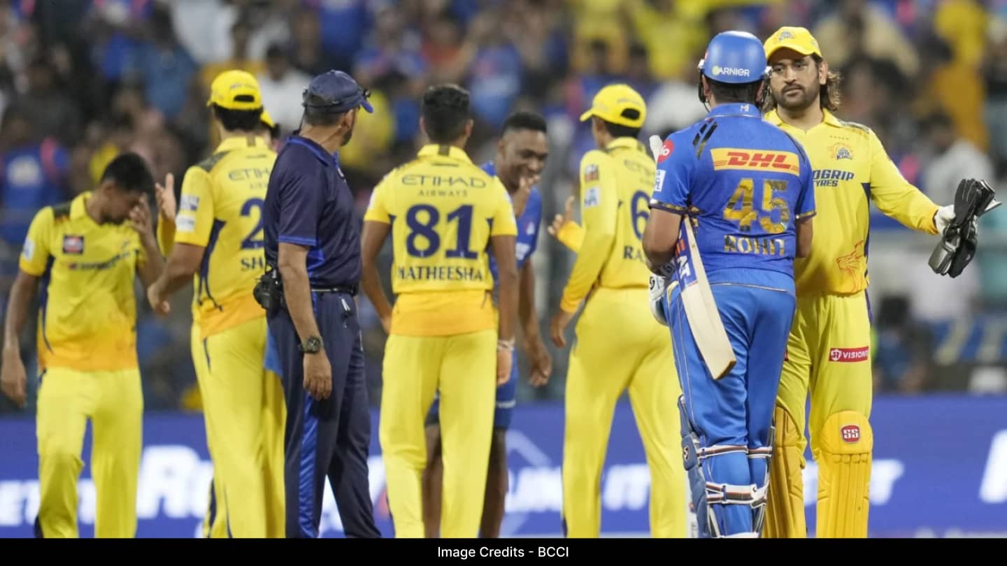 Chennai Super Kings beat Mumbai Indians by 20 runs