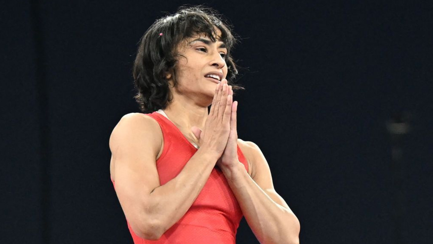 Vinesh Phogat disqualified from Paris Olympics final