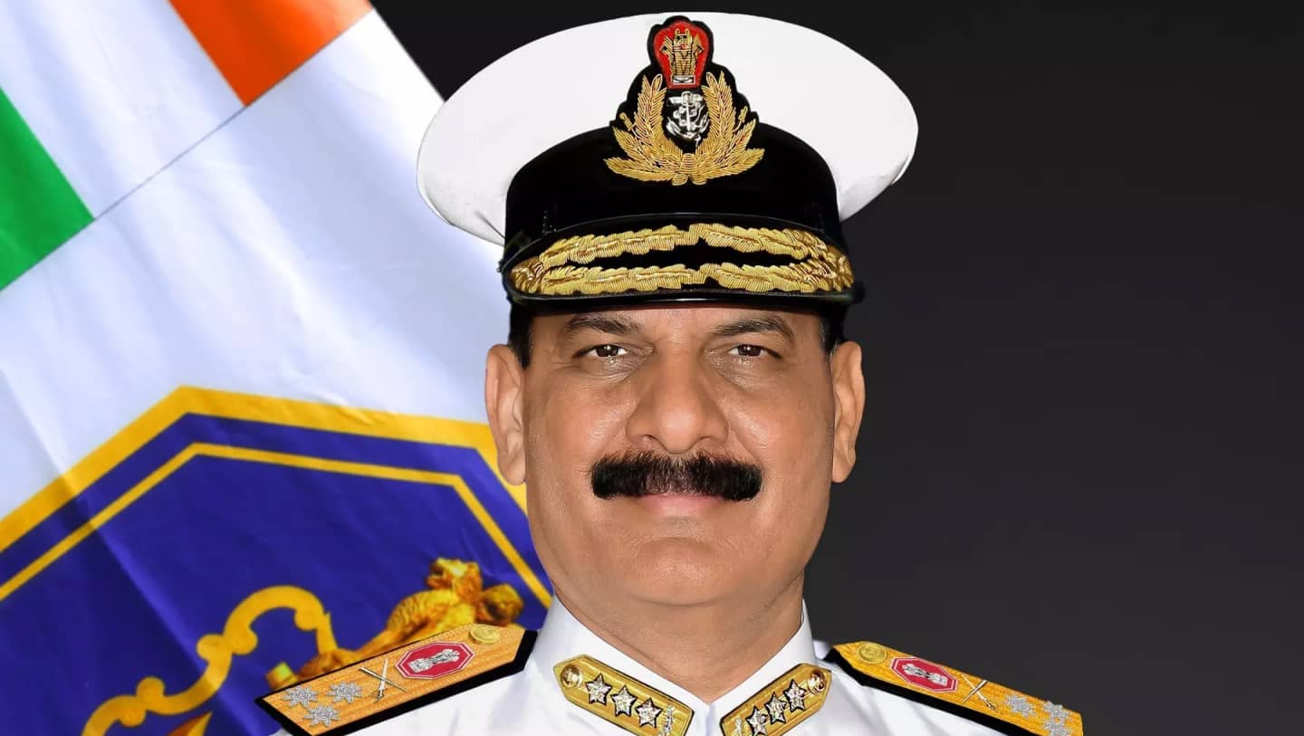 Admiral Dinesh Kumar Tripathi takes charge as 26th Navy chief