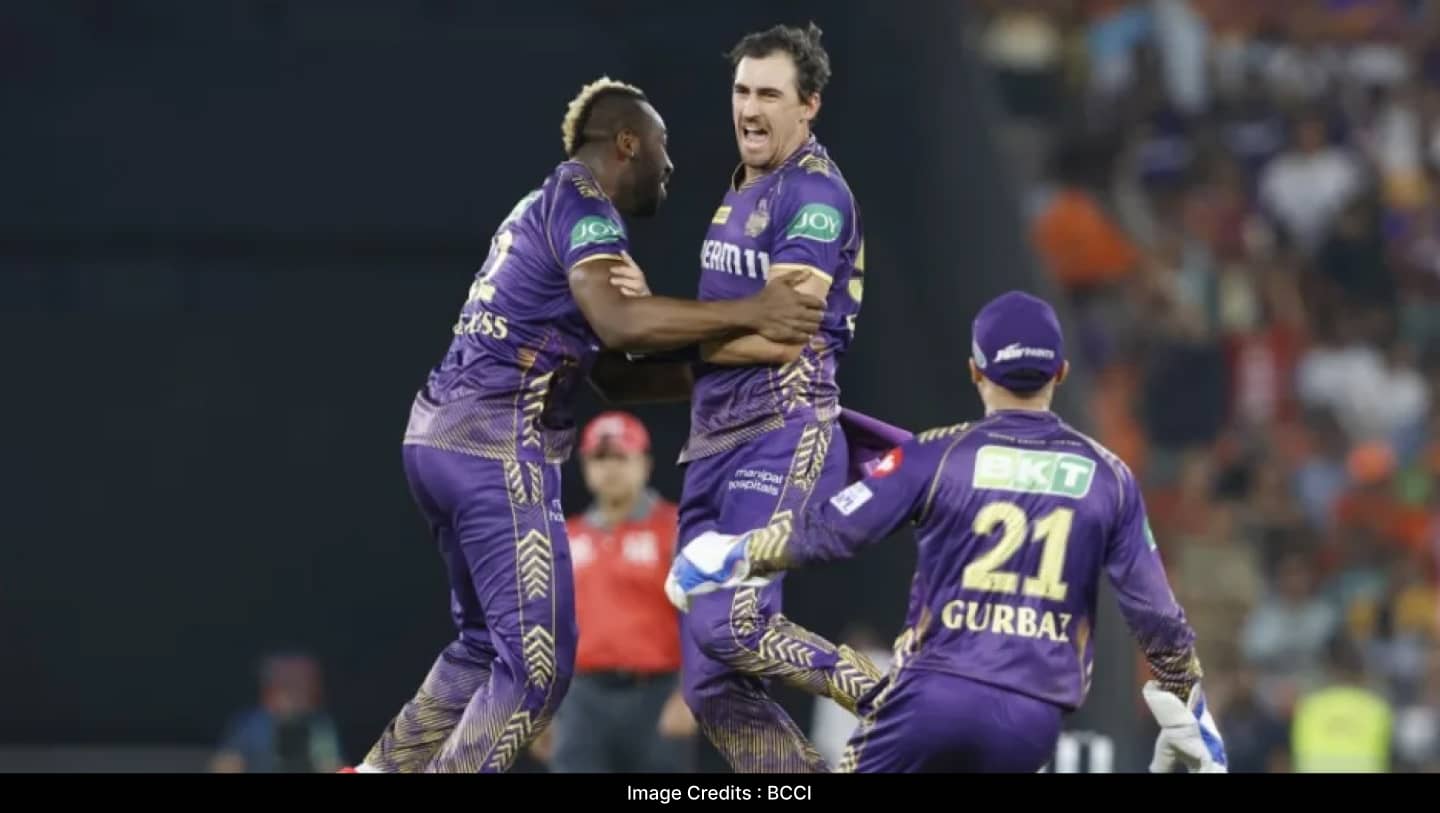 Starc leads the way as KKR crush SRH to march into the IPL final